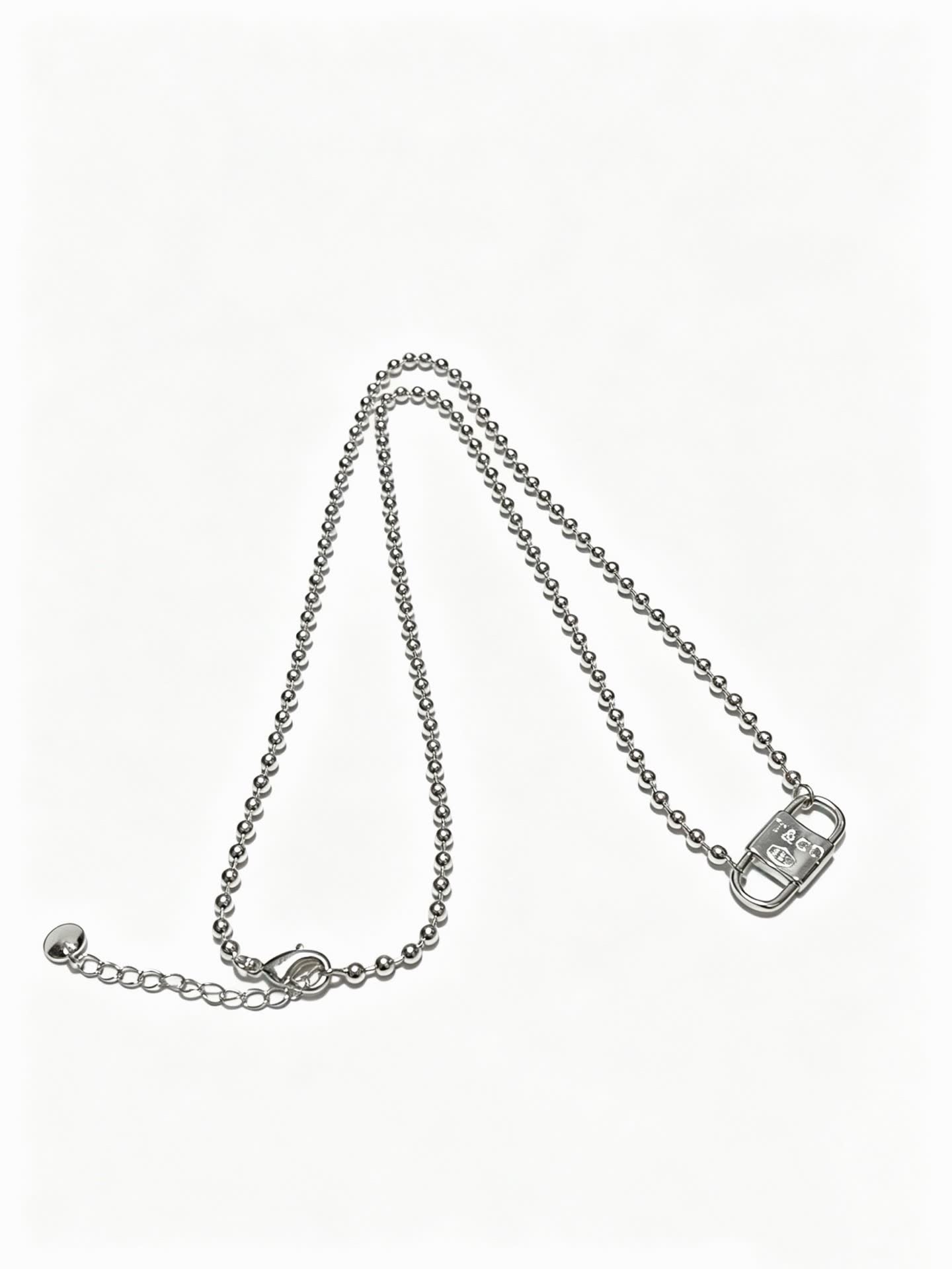 Tiffany & Co. Sterling Silver Bead Necklace